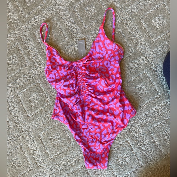 NWT J.Crew Ruffled Front One Piece Swimsuit Size XS - Picture 1 of 3